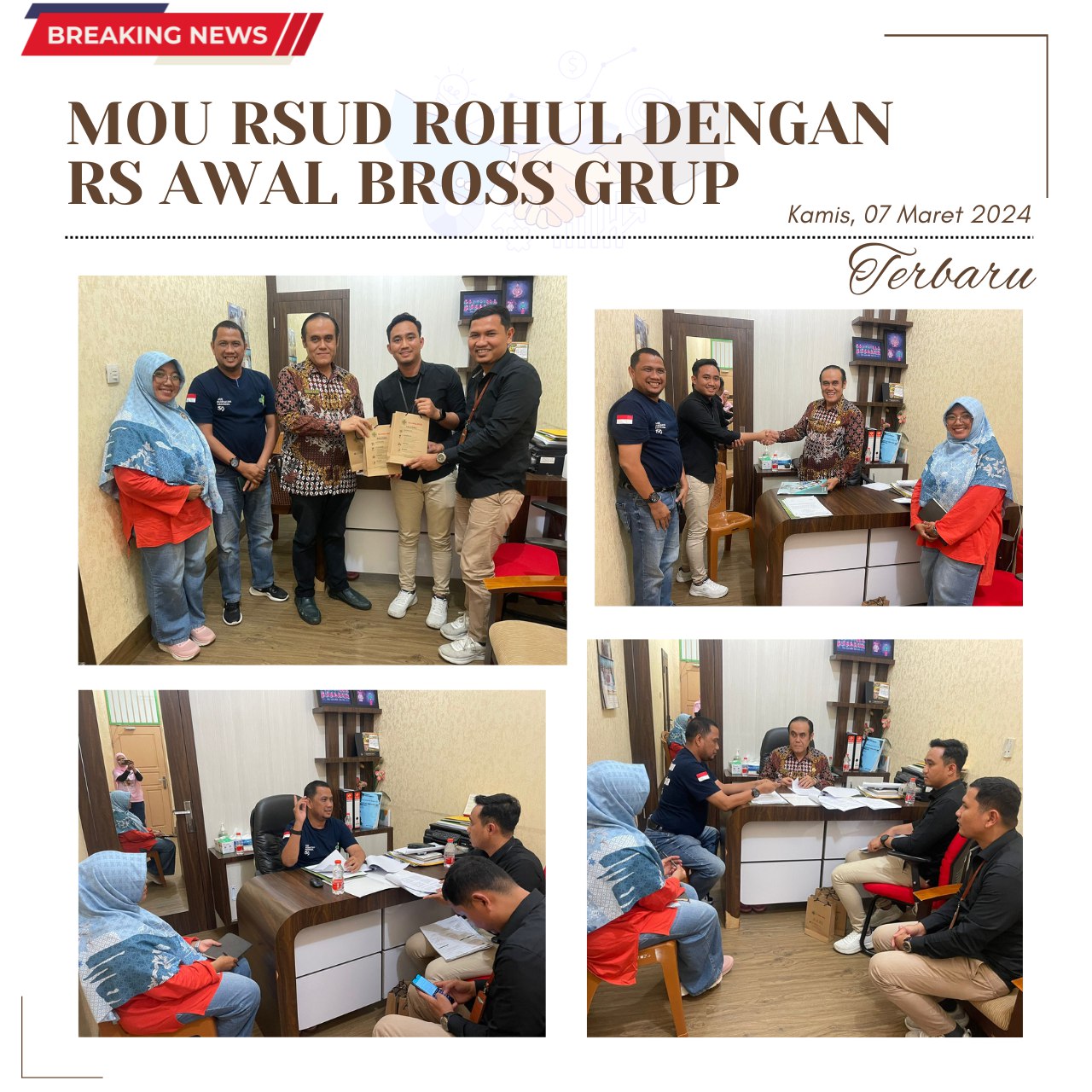 MOU RSUD DENGAN AWAL BROSS GRUP